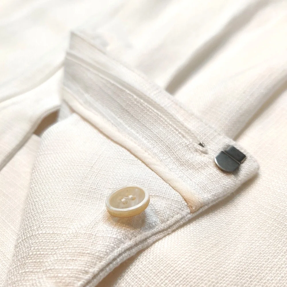 Roberto Cavalli Womens Wide Leg Shorts Size 10 L White Laces Designer Italy $949 - Picture 6 of 16